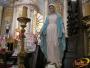 Statue of the Virgen Mary next to the choir, Basilica Our Lady of Guanajuato (interior)