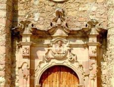 Church main entrance door