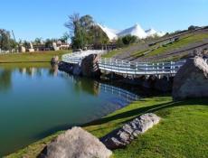 Monumental clock of 27 meters diameter