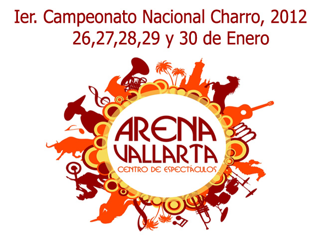 Ier Campeonato Nacional Charro Arena Vallarta 2012 