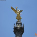 El Ángel de la Independencia en la ciudad de México
