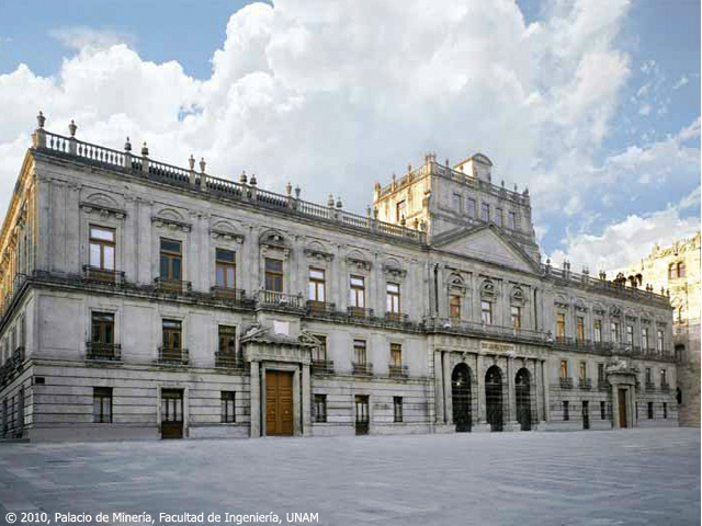 Palacio de Minería y Museo Manuel Tolsá en la ciudad de México