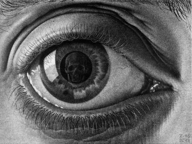 Figuras imposibles y mundos imaginarios de Escher se exhiben en el MUNAL 