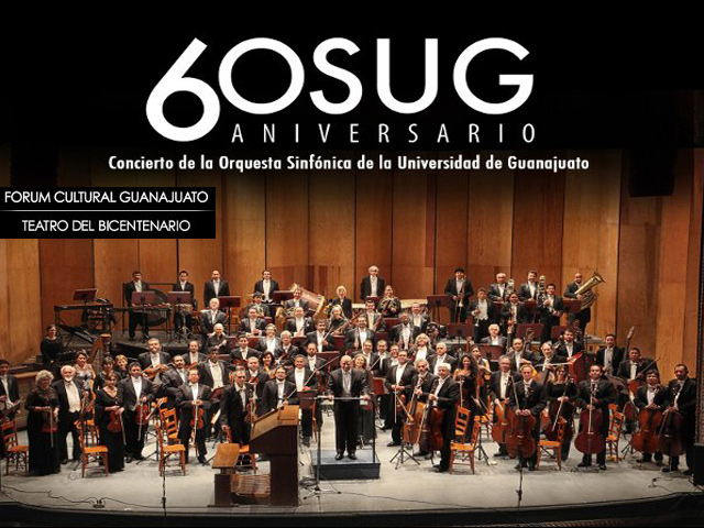 Concierto gratuito de la OSUG en el Teatro del Bicentenario