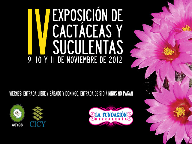 IV Expo Cactáceas y Suculentas en Mérida 