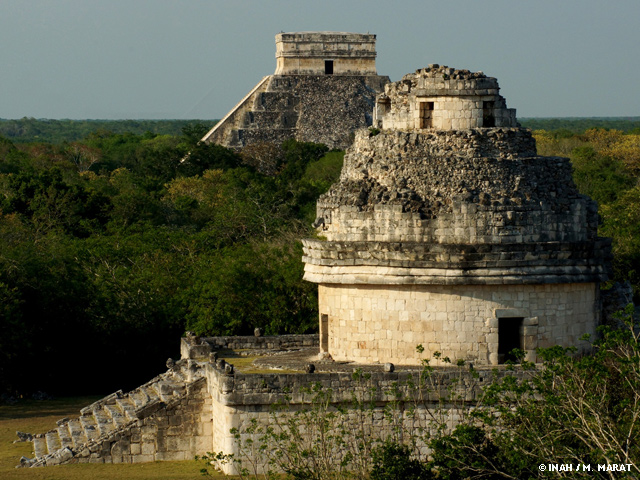 Celebra el fin de ciclo maya en una zona arqueológica 