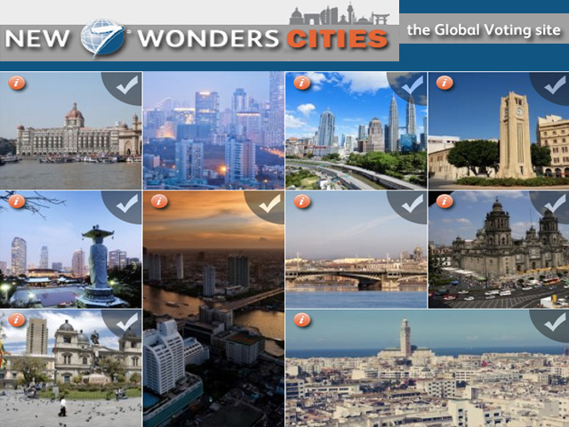 México: finalista en concurso "7 Nuevas ciudades maravillas del mundo"