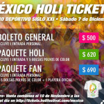 Tickets para el Holi Festival México 2013