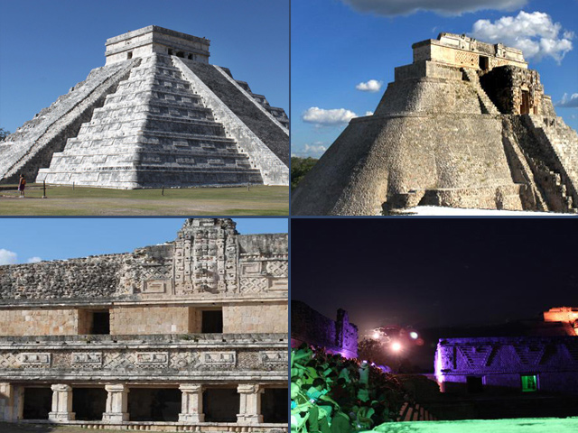 Zonas Arqueológicas Mayas del INAH en el estado de Yucatán