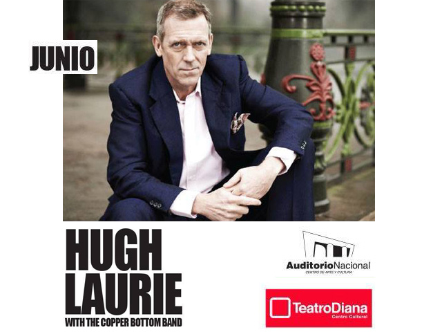 Hugh Laurie (Doctor House) y la Copper Bottom Band en concierto en México 