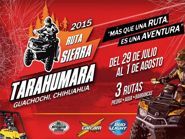 Se acerca "Ruta Sierra Tarahumara 2015", el mejor evento Off-Road de México 