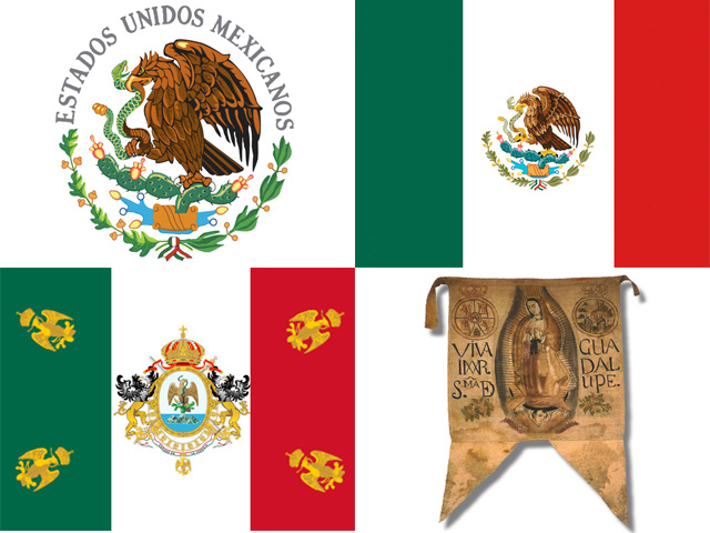 Inauguran la exposición "Banderas de México" en Monterrey