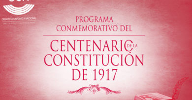 La Orquesta Nacional Sinfónica conmemora los 100 años de la promulgación de la Constitución de 1917