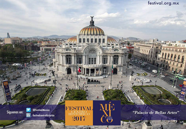 Programa de eventos del Festival del Centro Histórico de la Ciudad de México 2017