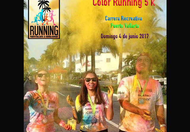 Color Run 5 K: Diversión y colores para todos este 4 de junio 2017 en Puerto Vallarta
