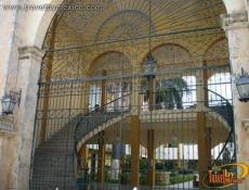 Enrejado del Instituto de Cultura Campechana.

