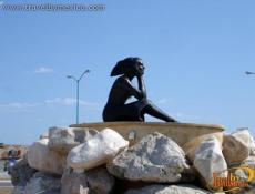 Monumento a la Novia del Mar.
