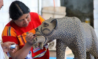 Handmade craft painting