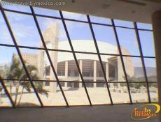 Vista del Auditorio desde dentro del Polyfórum