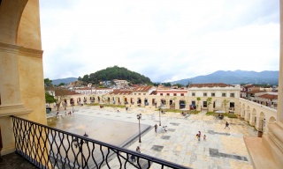 Vista del segundo piso del Musac