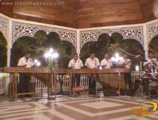 The marimba is a traditional Chiapanecan instrument