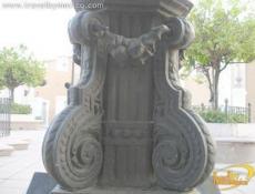 Faroles forjados al estilo colonial.