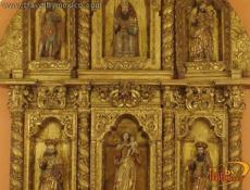 Altar principal. retablo barroco.