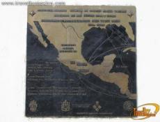 Placa de la República Mexicana