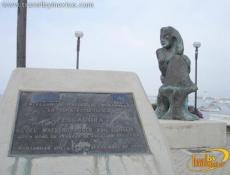 Placa informativa de la Escultura