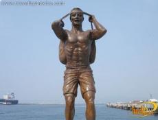 Obra del escultor Rubén Hernández Guerrero