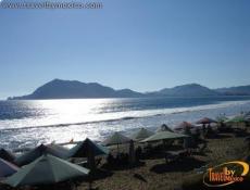 Sombrillas en la Playa