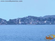 Vista de Las Hadas desde Playa Azul