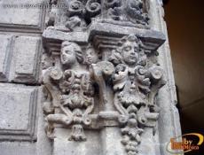 Detalle labrado de arquitectura