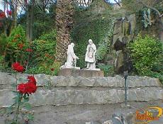 Detalle de esculturas en La Villa