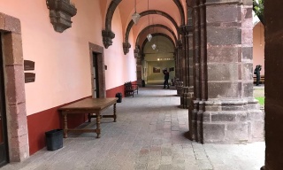 Cultural center corridor