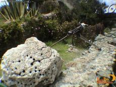 Taladro utilizado por los mineros