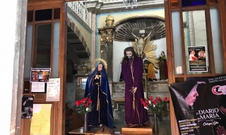 Vista interior Beaterio Santa Ana