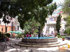 The central fountain