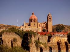 The San Cayetano La Valenciana Church built in a Mexican Churriqueresque style in 1788