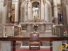 El templo fue fundado por el padre Luis Felipe Neri de Alfaro en 1742