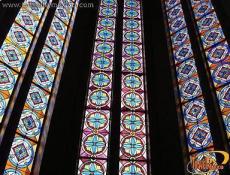 Mosaic style stained glass