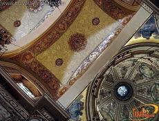 Vista interior de las cúpulas 