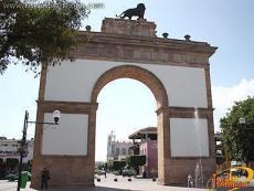 The Arch seen from behind