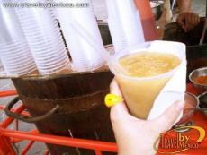 The traditional Tejuino beverage ready to be savored