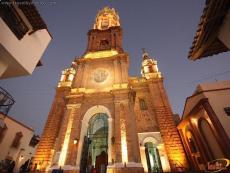 The main tower consists of four parts