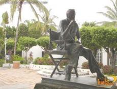 John Huston Sculpture, Puerto Vallarta