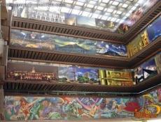 Mural elaborado por Julio Carrasco Bret&oacute;n.