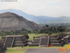 Details Pyramid of the Sun 