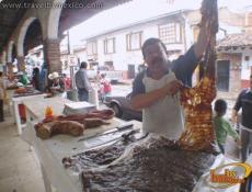 Carne Cecina típica de Valle
