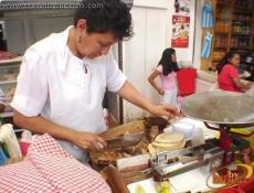 Carnitas y Barbacoa en el Mercado